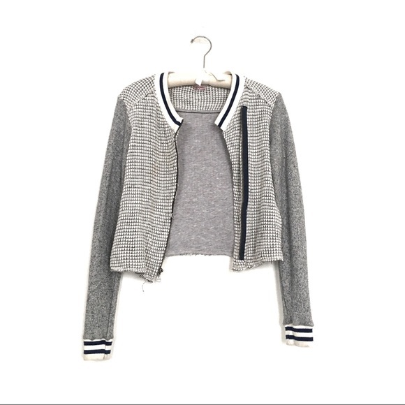 Splendid Other - Splendid zip up Cotton sweatshirt